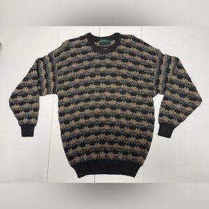 Tundra Canada - Coogi style boxy knit sweater